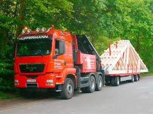 LKW Ladekran mieten - Transporte - LKW Berufskraftfahrer Hüffermann
