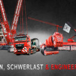 Fuhrpark-Banner von Hüffermann Krandienst